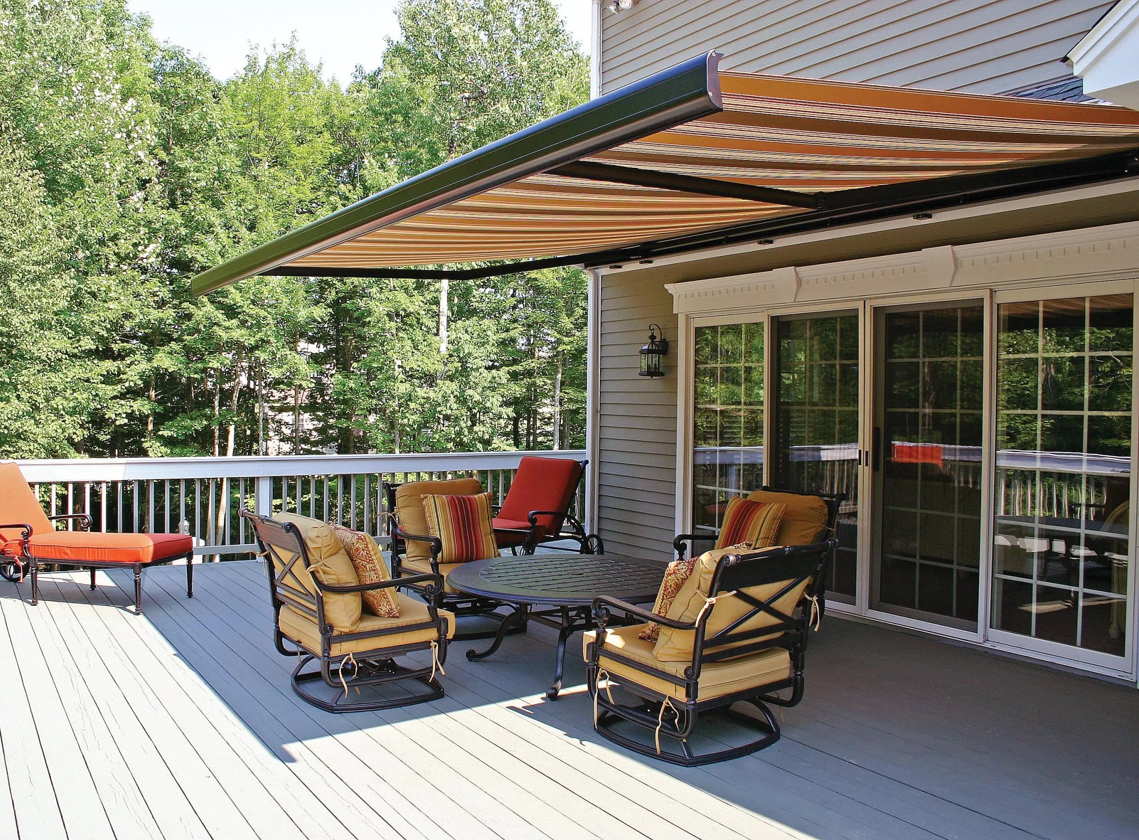 Finished sunroom project near Charlotte, NC