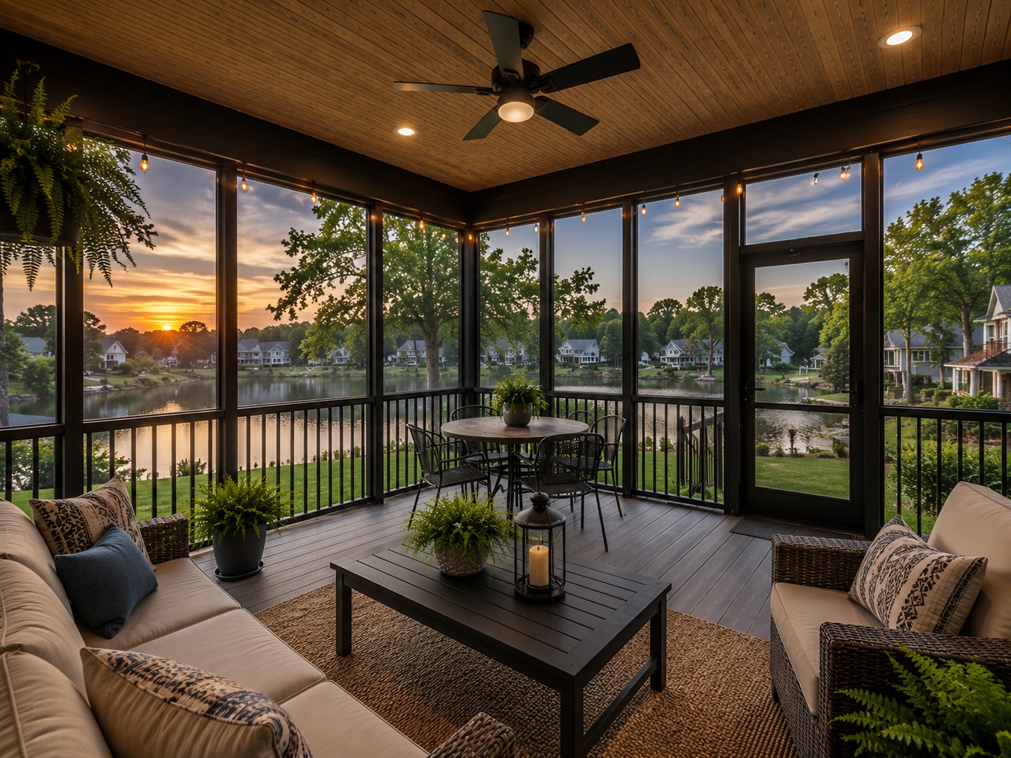 screen porches in Belmont, NC by Express Sunrooms of the Carolinas