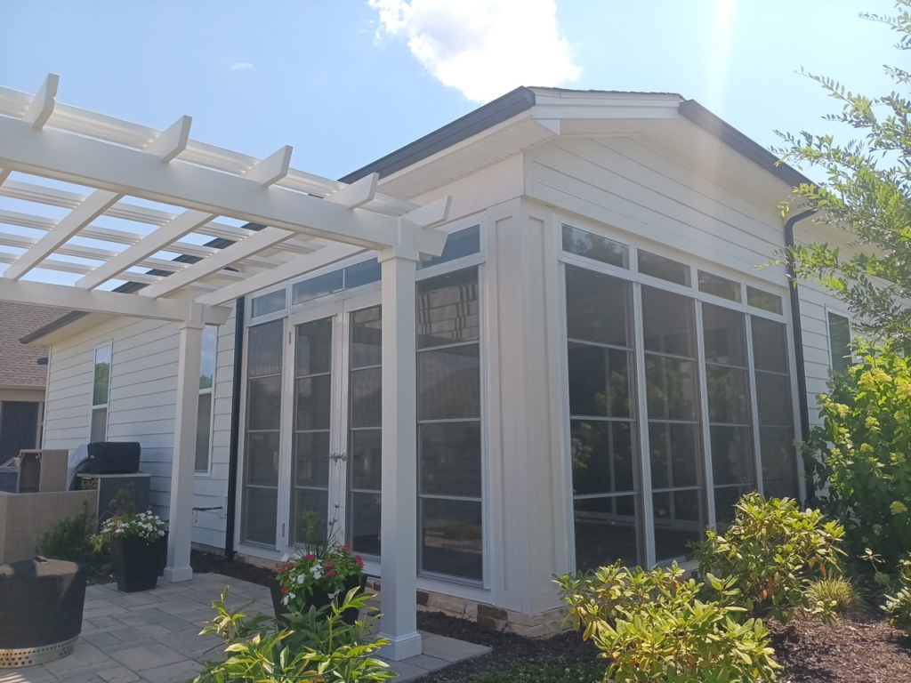 A sunroom addition adds home values in South Carolina!