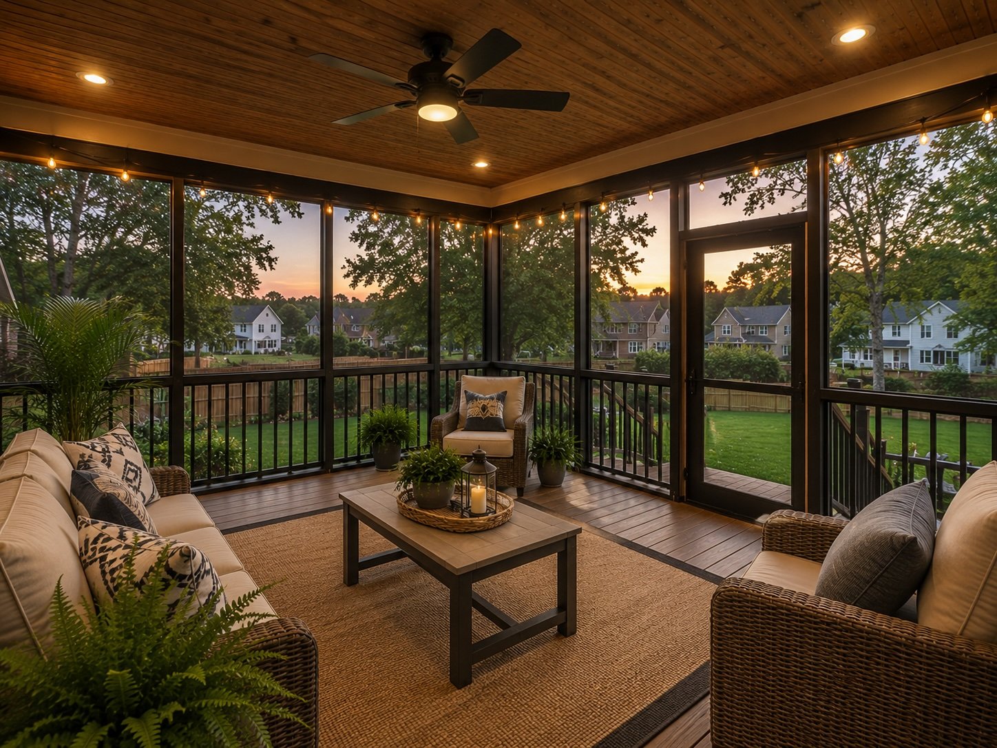 screen porches in Concord, NC by Express Sunrooms of the Carolinas