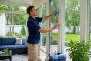sunroom and screened porches need maintenance in the Carolinas