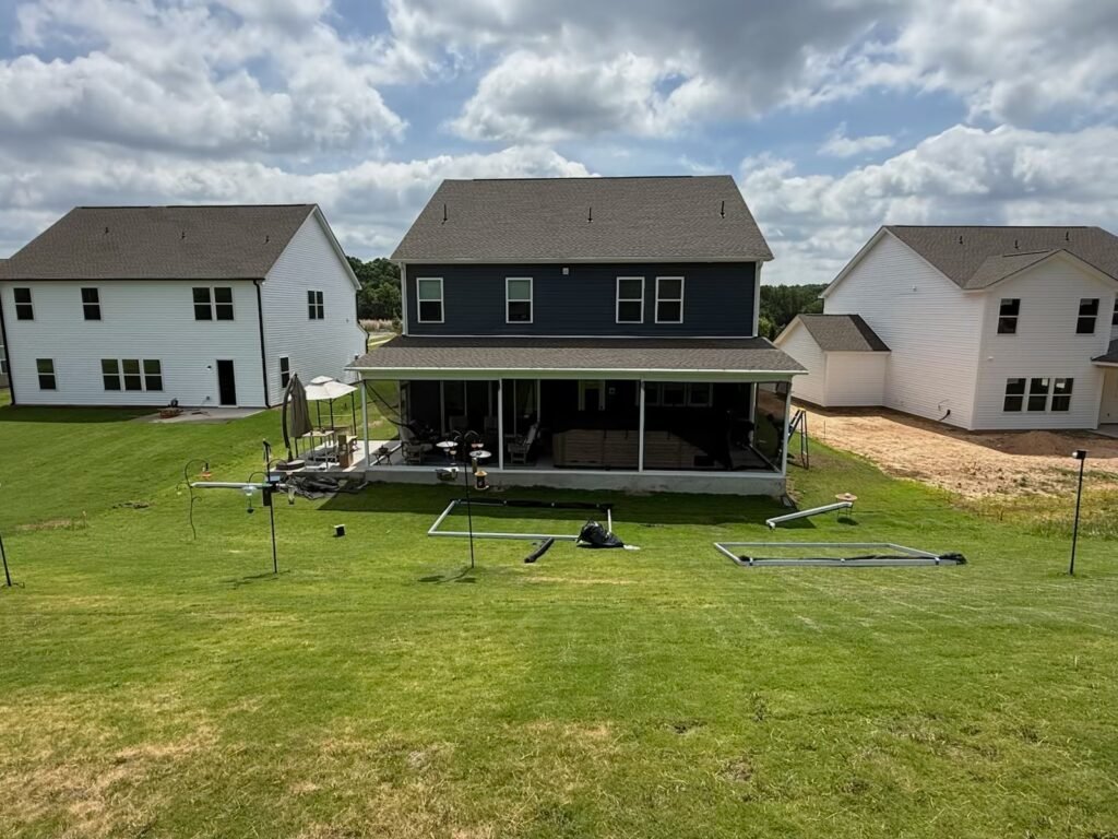 custom screen porch in Charlotte