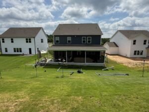 custom screen porch in Charlotte