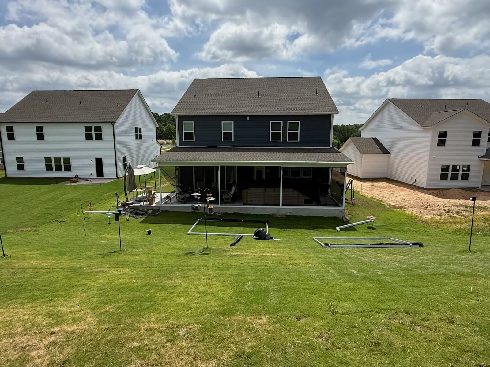 custom screen porch in Charlotte