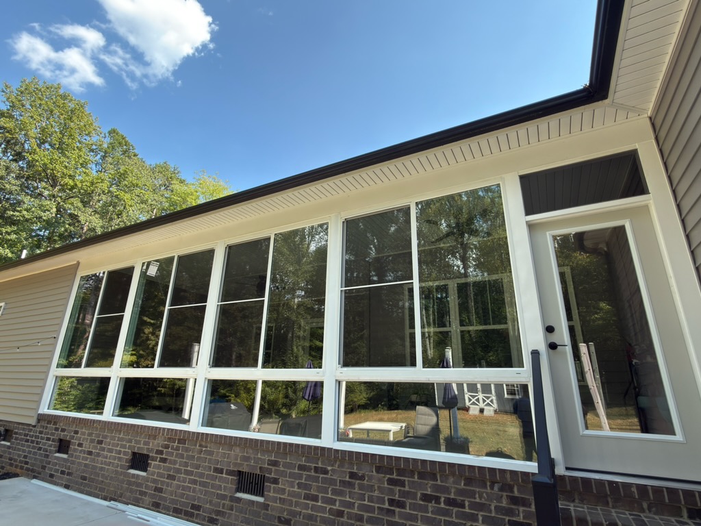 Sunroom addition in Charlotte NC showing factors that affect sunroom cost per square foot